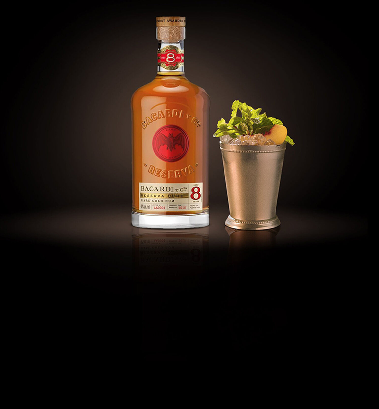 The BACARDÍ Rum Julep Cocktail